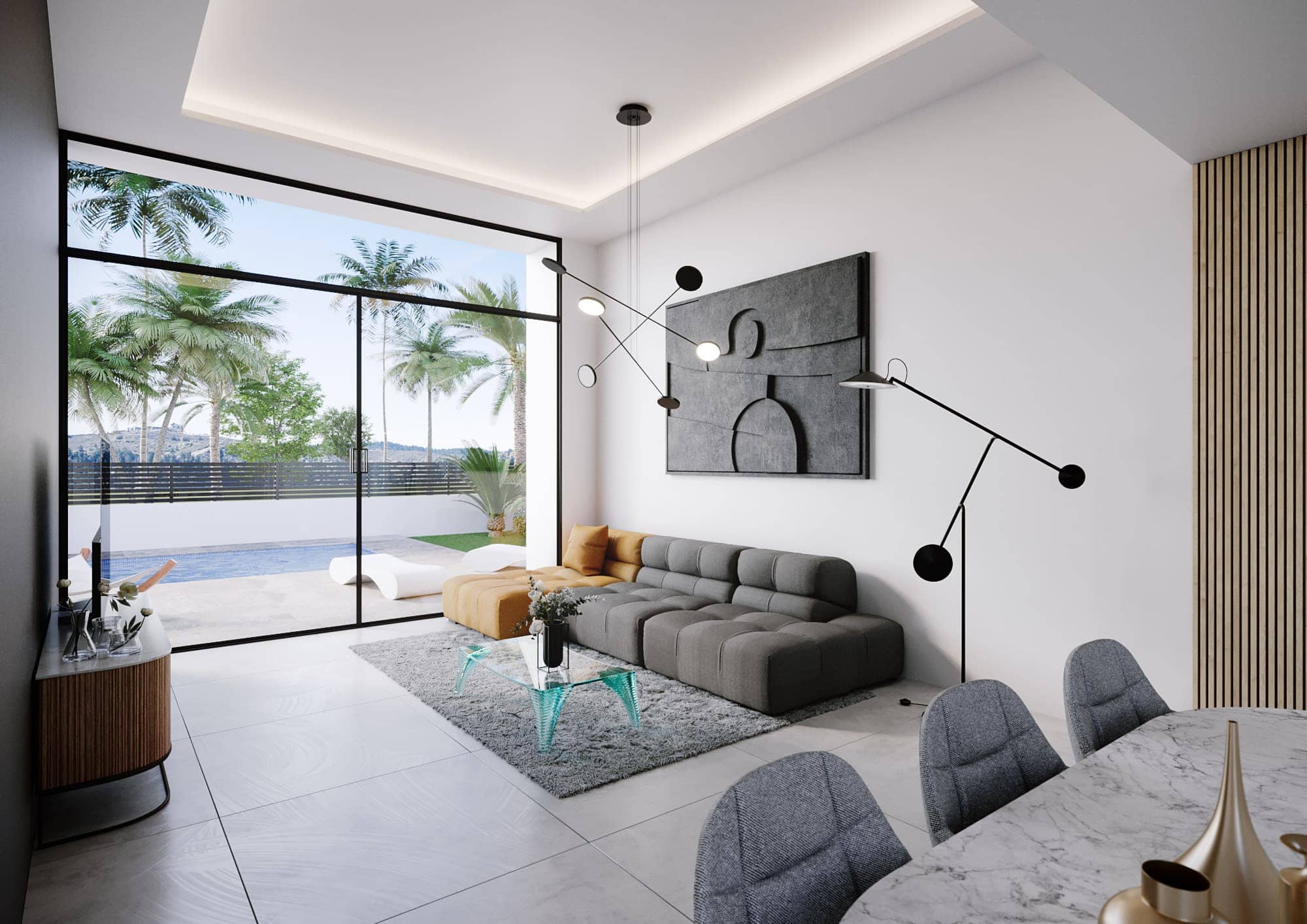 Villa B view 2